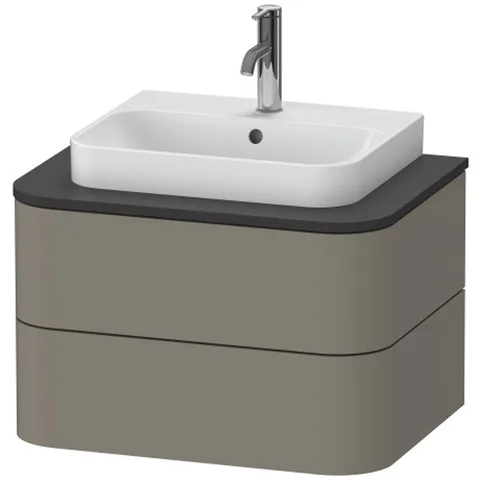 DURAVIT HAPPY D.2 PLUS Раковина 500х400 мм., с 1 отверстием для смесителя, с переливом, с керамическим донным клапаном, с креплением, цвет белый