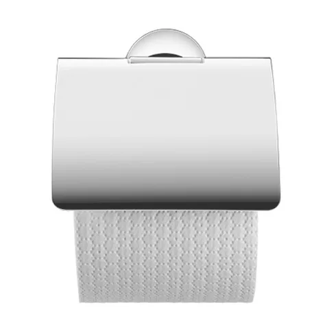 Duravit Starck T Держатель туалетной бумаги с крышкой настенный цвет хром
