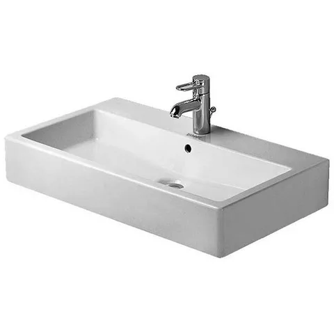 Duravit Vero Раковина  800x470мм для мебели, с переливом с 1 отверстием под смеситель. Цвет: белый