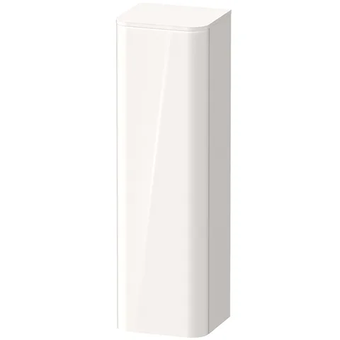 Duravit Happy D.2 Plus Пенал подвесной 1336x400x360мм DX, 1 дверь, 3 стекл. полки, с декор. топом 16x403x364мм, белый глянц.(СПЕЦЦЕНА с нашего склада)