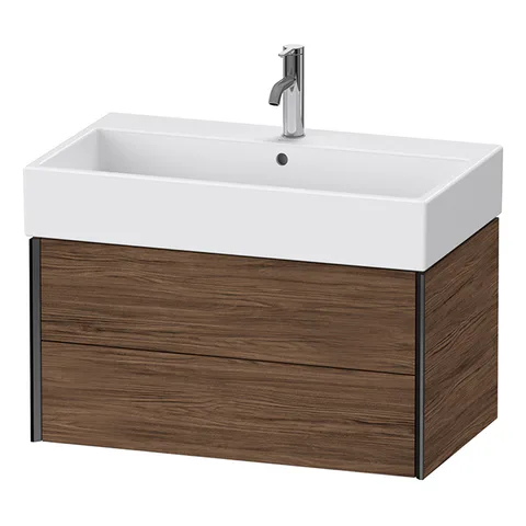 Duravit Vero Air Раковина 80cm, с переливом, с площадкой,с 1 отв. под смеситель, Цвет белый