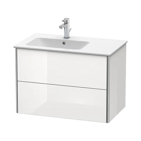 Duravit ME by Starck Раковина подвесная с переливом, с полкой справа,  отв под смес, 83х49см, цвет: белый (со склада продаем с тумбой LC629102222)