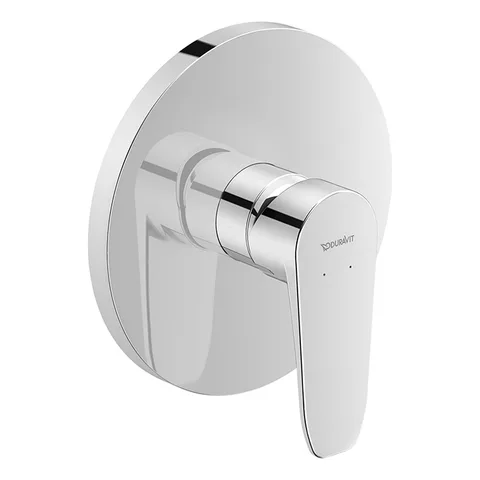 Duravit B.1 Смеситель для душа скрытого монтажа (наружная часть круг), цвет: хром