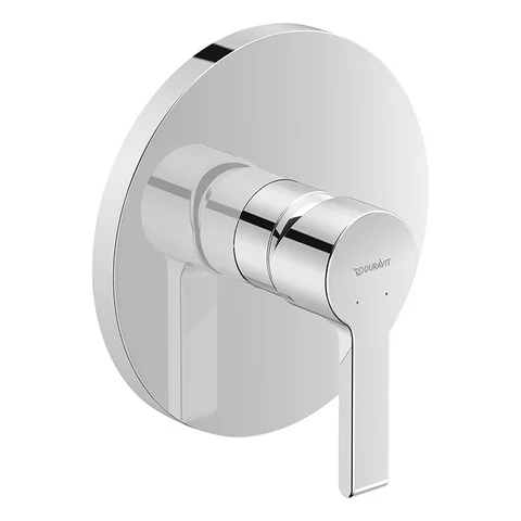 Duravit B.2 Смеситель для душа скрытого монтажа (наружная часть круг), цвет: хром