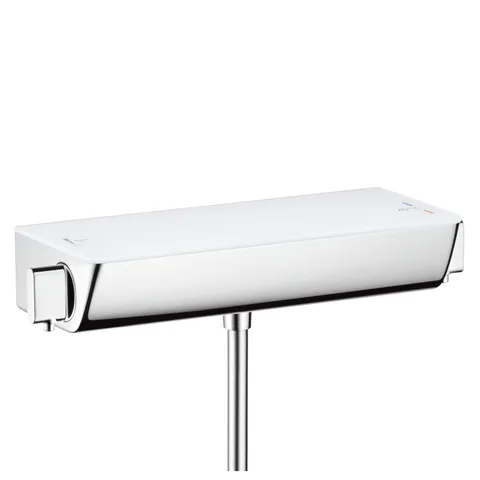HG Ecostat Select Термостат для душа, на 1 источник, настенный монтаж, цвет белый/хром