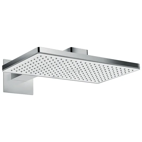 HG Rainmaker Select 460  Верхний душ 466x270мм, настенный с держаелем, 1jet, цвет: белый/хром