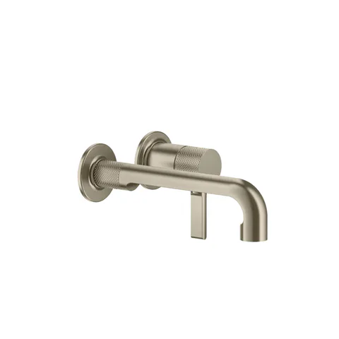 GESSI INCISO Встраиваемый смеситель для раковины с изливом 219-189мм (внешние части), цвет: Finox Brushed Nickel