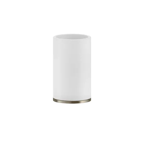 GESSI INCISO Стакан настольный, цвет: белый/finox