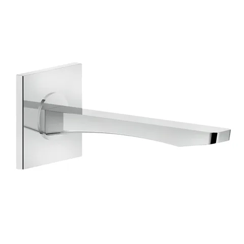 GESSI Rilievo Настенный излив на 1/2”, комбинируемый с удаленным управлением (не входит в комплект)., цвет: хром