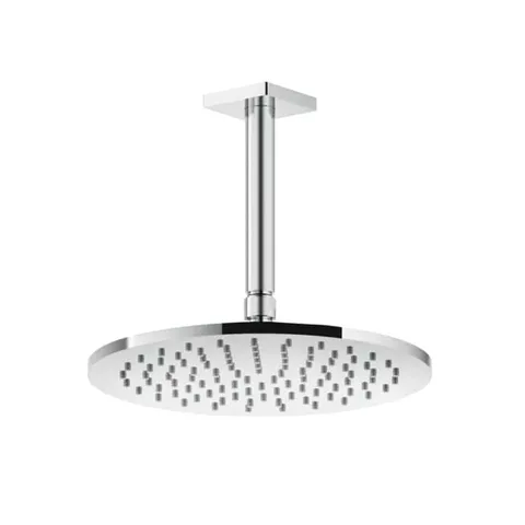 GESSI Rilievo Потолочная душевая головка шарнирная на 1/2",Ø250 мм., цвет: хром