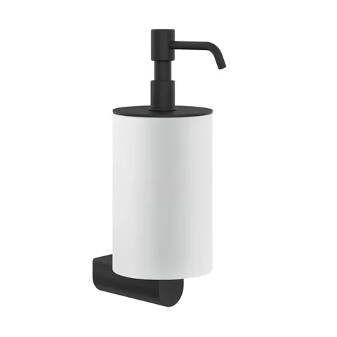 GESSI Rilievo Дозатор для жидкого мыла настенный, цвет: nero XL