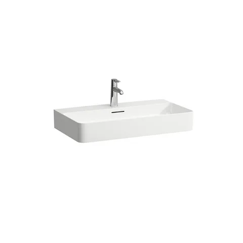 Laufen VAL Раковина 750х420х115мм с 1 отв. под смеситель, с покр. LLC, цвет: белый