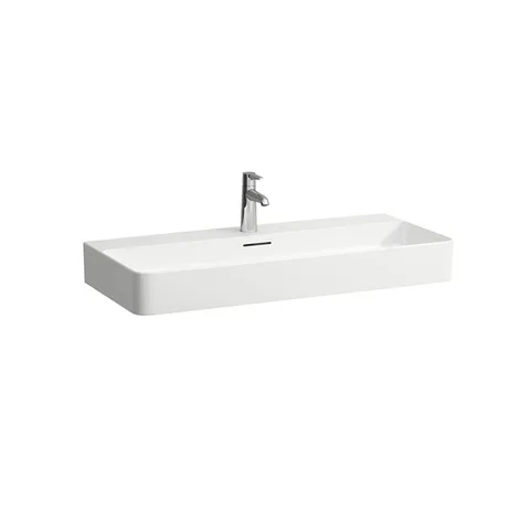 Laufen VAL Раковина 950х420х115мм с 1 отв. под смеситель, с покр. LLC, цвет: белый