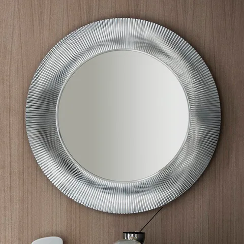 Laufen Kartell Зеркало круглое d=780мм, настенное, без подсветки, цвет: серебряный