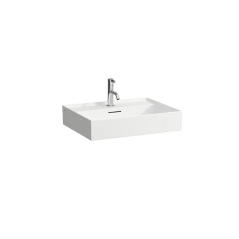 Laufen Kartell Раковина 600х460х120мм с 1 отв. под смеситель, с покр. LLC, цвет: белый