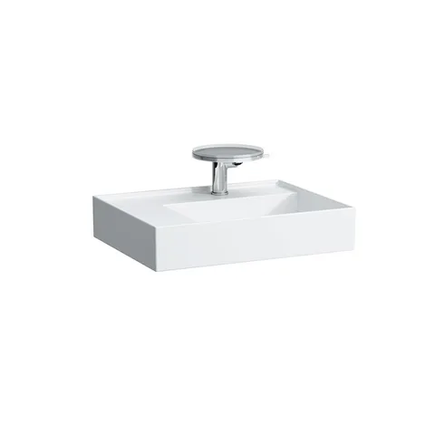 Laufen Kartell Раковина 600х460х120мм без перелива, с 1 отв. под смеситель, цвет: белый