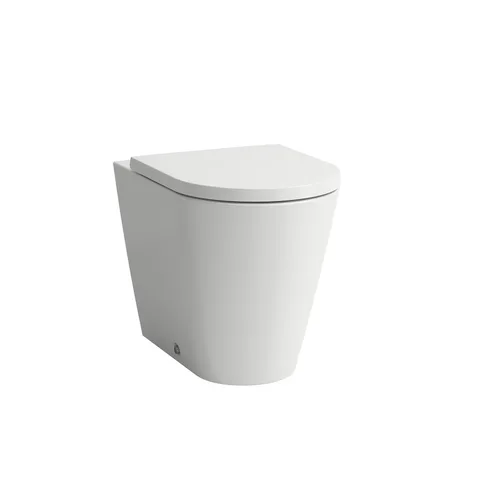 LAUFEN KARTELL Унитаз приставной 560x370x430мм, безободковый смыв Rimless, цвет белый