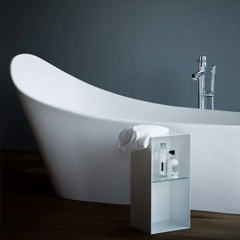 Laufen Palomba Ванна 1800x890x540мм,  свободностоящая, аэромассаж, подсветка,  материал: композит, цвет: белый