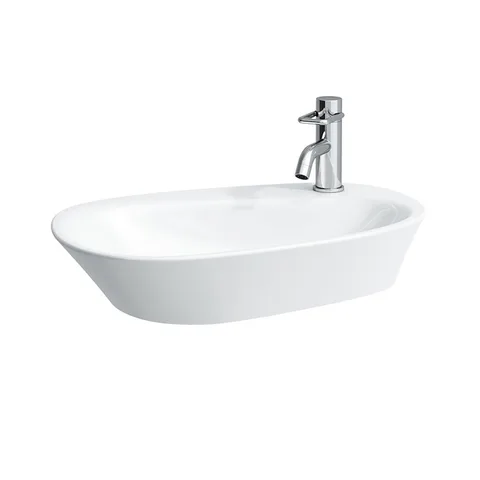 Laufen Palomba Раковина-чаша 600х400х130мм с 1 отв. под смеситель, с покр. LLC, цвет: белый (Привезем за 3 недели!)