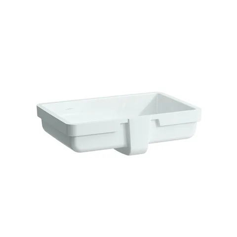 Laufen Living City Раковина 490x310x155 мм без отв. под смеситель, встраив снизу, шлифованная снизу, цвет: белый