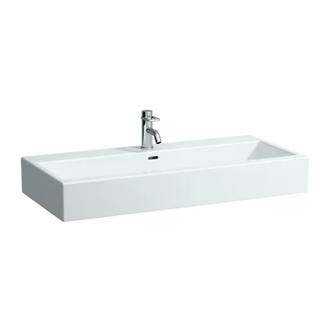 Laufen Living City Раковина 1000х460х140мм с 1 отв. под смеситель, цвет: белый