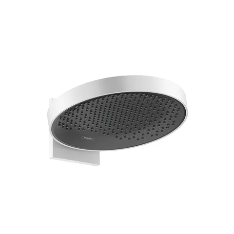 HG Rainfinity Верхний душ, d=360мм, 1 jet, с настенным держателем, цвет: белый матовый
