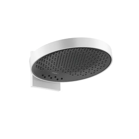 HANSGROHE RAINFINITY Верхний душ Ø360 мм., настенное крепление, 3 jet, цвет графит/белый матовый