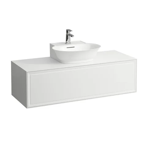 Laufen New Classic База под раковину подвесная , 1180х450х350 мм, 1 ящик, цвет белый глянец (для раковины 816852)
