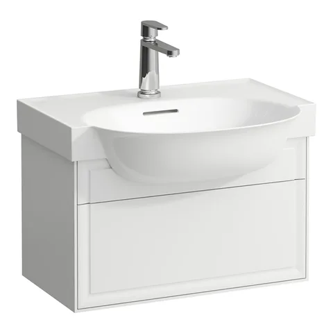 Laufen New Classic База под раковину подвесная , 580х320х340 мм, 1 ящик, цвет белый глянец (для раковины 813853)