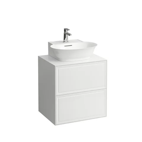 Laufen New Classic База под раковину подвесная , 580х450х600 мм, 2 ящика, цвет белый глянцевый (для раковины 816852)