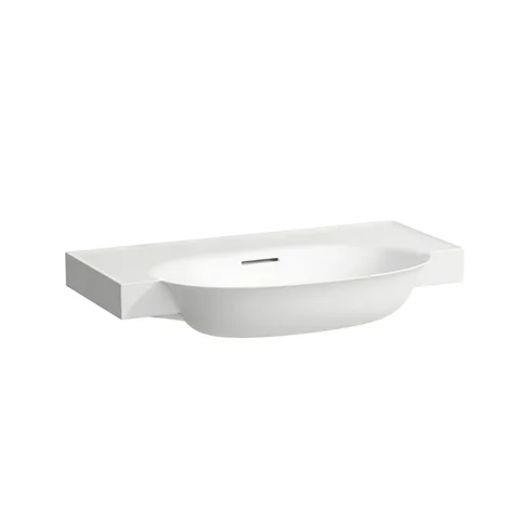 Laufen New Classic Раковина накладная овальная 800х480х75 мм, без отв под смеситель,с переливом, цвет белый