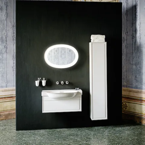 Laufen New Classic База под раковину подвесная , 780х320х340 мм, 1 ящик, цвет белый глянцевый (для раковины 813855)