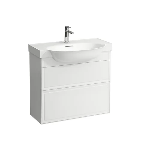 Laufen New Classic База под раковину подвесная , 780х320х670 мм, 2 ящика, цвет белый глянцевый (для раковины 813855)