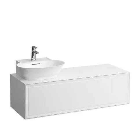 Laufen New Classic База под раковину подвесная раковина слева , 1180х450х350 мм, 1 ящик, цвет белый глянцевый (для раковины 816852)