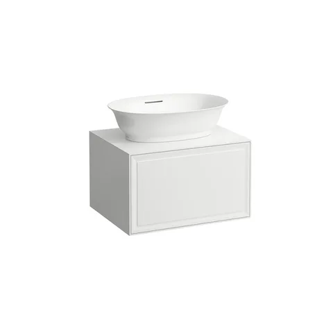 Laufen New Classic База под раковину подвесная, 580х450х350 мм, 1 ящик, цвет белый глянцевый (для раковины 812852, 812853)