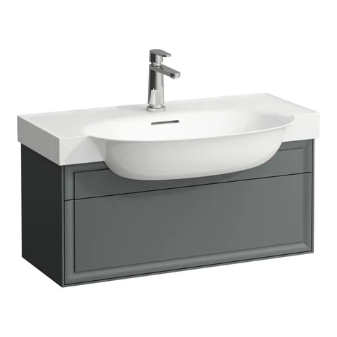 Laufen New Classic База под раковину подвесная , 780х320х340 мм, 1 ящик, цвет серый (для раковины 813855)