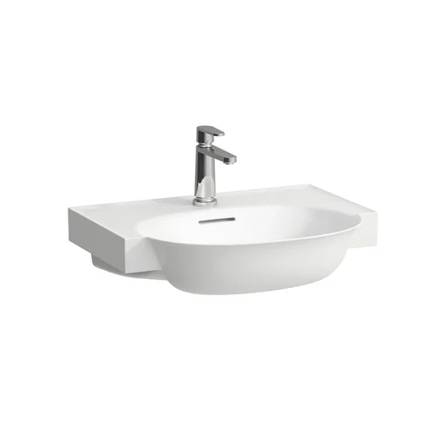 Laufen New Classic Раковина накладная овальная 600х480х75 мм, без отв под смеситель,с переливом, цвет белый матовый