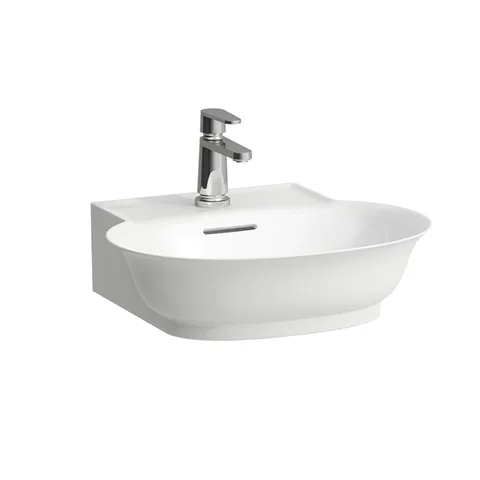 Laufen New Classic Раковина подвесная овальная 500х450х135 мм, с 1 отв под смеситель,с переливом, цвет белый