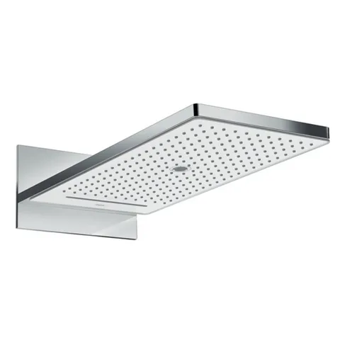 HG Rainmaker Select 580  Верхний душ 586x258мм, настенный, 3jet (Rain, Rainflow Waterfall, MonoRain), цвет: белый/хром