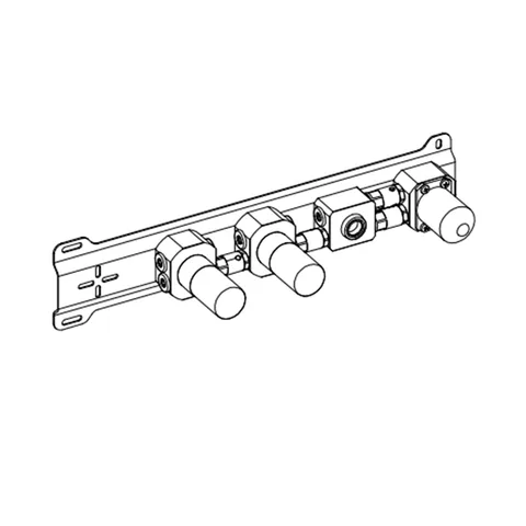 Fantini Внутренняя часть смесителя для ванны, 1/2" (Спеццена из наличия)