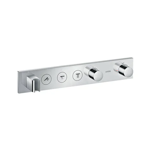 AX  Встраиваемый термостат для душа, 3 потреб, Select 530/90, (внешняя часть), цвет: хром