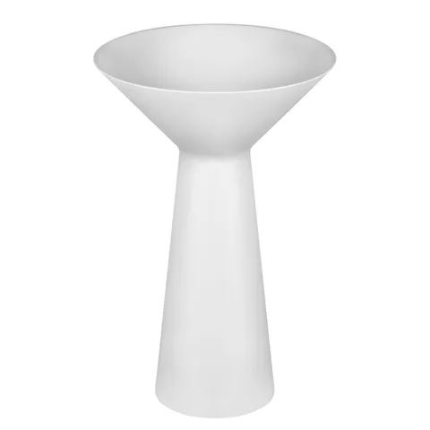 Gessi Cono Раковина напольная из Cristalplant  без перелива. Со сливом в пол. Без отверстий под смесители. В комплект входит сифон