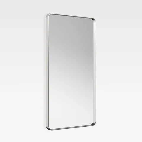 Armani Roca Baia Зеркало 60х5.5х110см с металлической рамкой, цвет: brushed steel