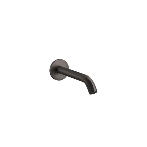 GESSI 316 Настенный излив 146мм на 1/2”, комбинируемый с удаленным управлением (не входит в комплект), цвет: brushed black metal pvd