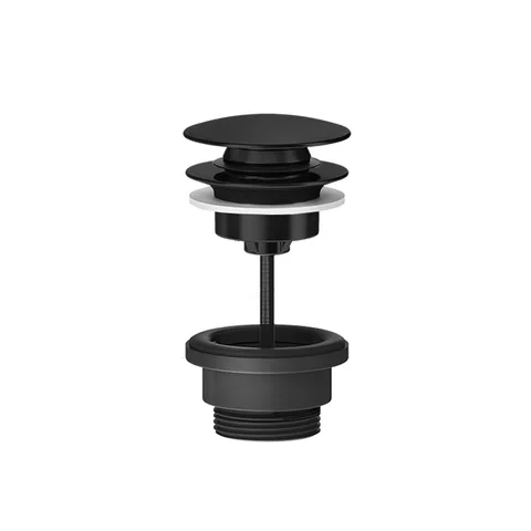 GESSI 316 Донный клапан нажимной “Stop&Go”, для раковин без перелива, цвет Black Metal Brushed PVD