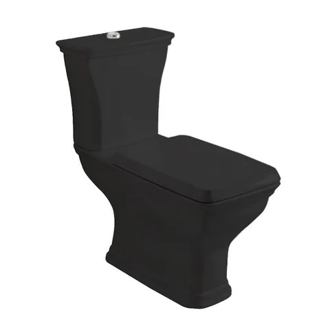 Artceram CIVITAS Унитаз напольный 36x54 см (без бачка), слив универсальный, цвет: черный