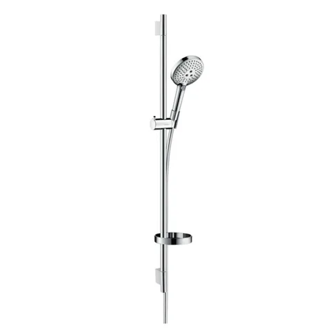 HG Raindance Select S Душевой набор: штанга 900mm, ручной душ 120, 3jet (Rain, RainAir, WhirlAir), EcoSmart, мыльница, шланг, цвет: хром