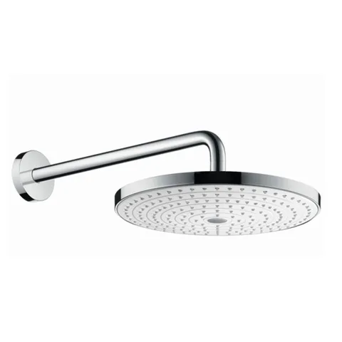 HG Raindance Select S 300 Верхний душ 2jet (RainAir, Rain), d300мм,  с настенным держателем 390 мм,  цвет: белый/хром (НЕ ПРОИЗВОДИТСЯ!)
