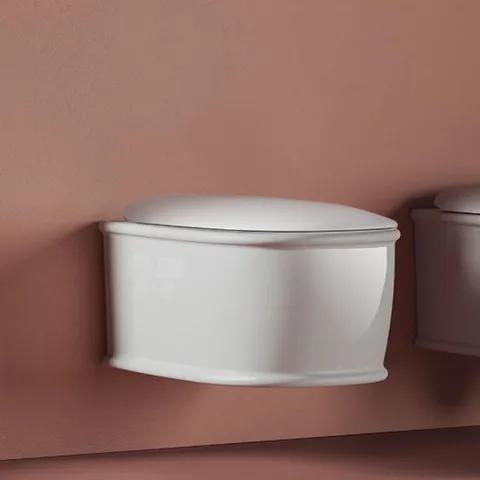 Artceram ATELIER Унитаз подвесной, 52х37см, безободковый, с крепежом, цвет: белый
