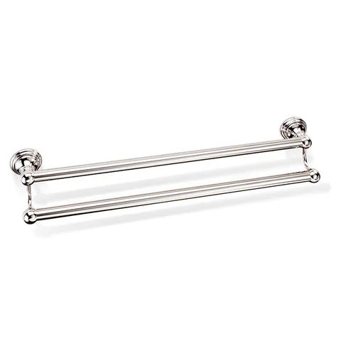 Decor Walther Classic HTD60 Полотенцедержатель двойной 60см, цвет: никель полированный